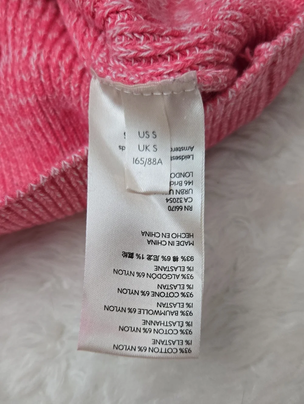 Free People Pink Sweater, Womens Small